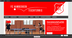 Desktop Screenshot of fc-hambergen-tt.de